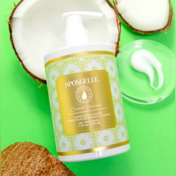Spongellé Coconut Verbena Hand and Body Lotion 

11 fl. oz. / 325 ml - Picture 2 of 2